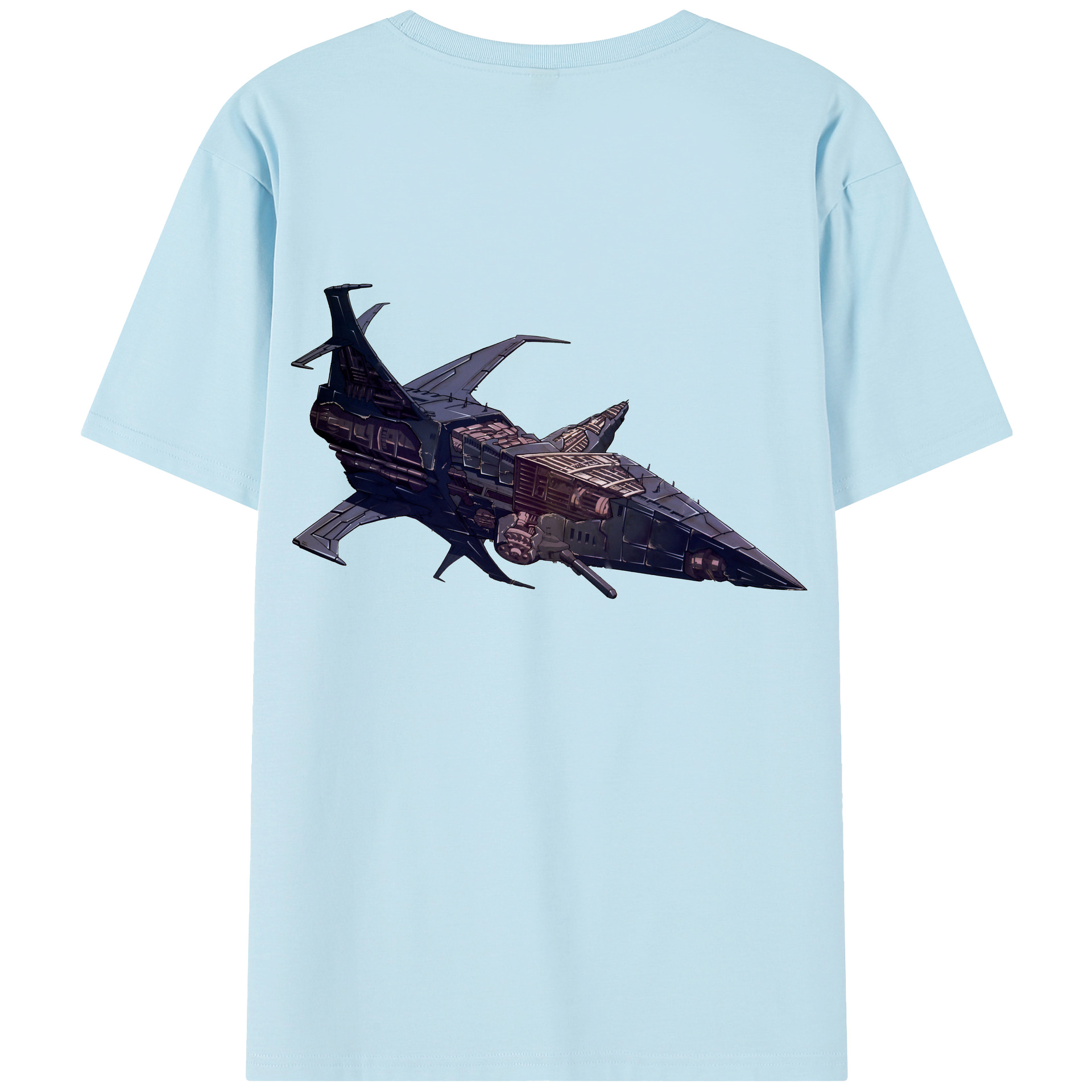 （画像用）  綿100％半袖Tシャツ（背面プリント）